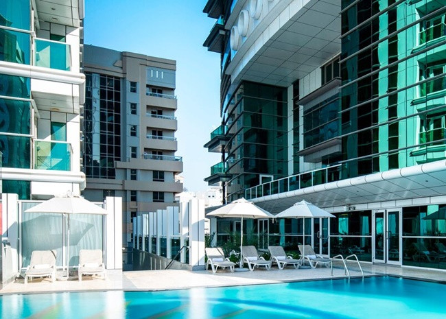 Đây là khách sạn 4 sao, có tổng 225 phòng với nhiều hạng phòng khác nhau. Ảnh: Booking