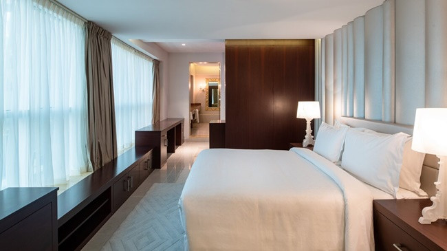 Phòng Tổng thống có giá đắt nhất khoảng 2060 AED/đêm (12,7 triệu đồng/đêm). Ảnh: Booking