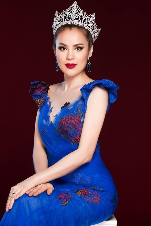 Sinh năm 1979, Phương Lê được chú ý khi đăng quang Hoa hậu Quý bà Hòa bình Thế giới 2017, trước đó đoạt danh hiệu Á hậu 1 Hoa hậu Doanh nhân Thế giới người Việt tại Mỹ 2016. Ảnh: Vietnamnet