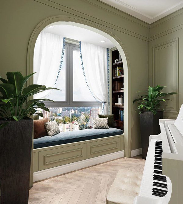 Căn nhà vừa sang trọng, quý phái nhưng vẫn tạo được không gian đầm ấm, sum vầy. Ảnh: FBNV