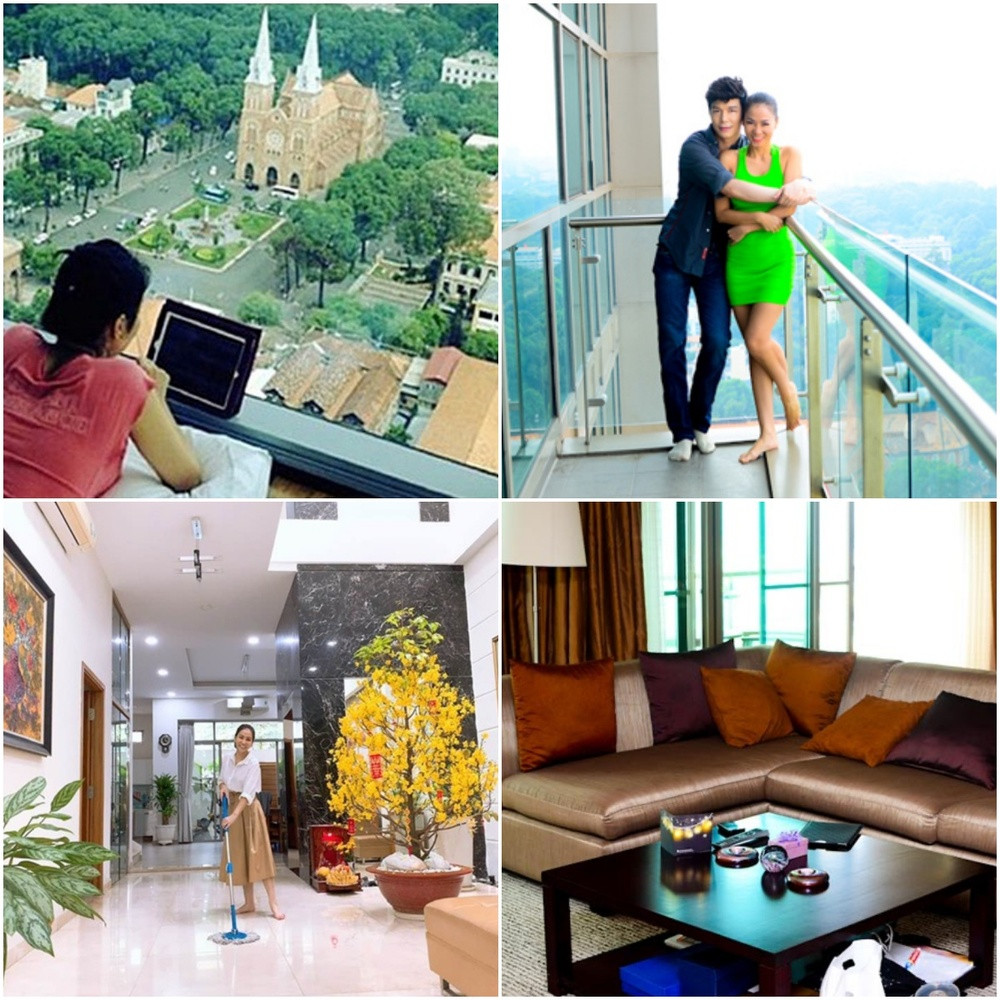 Năm 2012, trong lúc tìm căn hộ tiện nghi, Thu Minh và ông xã người Hà Lan đã thuê một căn hộ 200m2 hạng sang với giá đắt đỏ 200 triệu/tháng. Đến 2015, nữ ca sĩ tậu 2 căn penthouse trị giá 85 tỷ đồng. Nguồn ảnh: FBNV