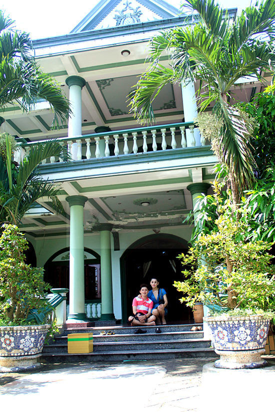 Đây là một trong những căn biệt thự to và hoành tráng nhất tại khu vực quận 9. Ảnh: Vietnamnet