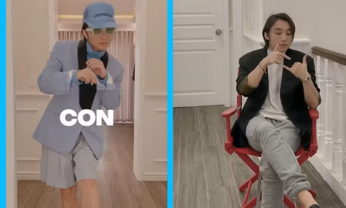 Thi thoảng, nam ca sĩ tiết lộ không gian sống qua các clip của mình. Ảnh: M-TP