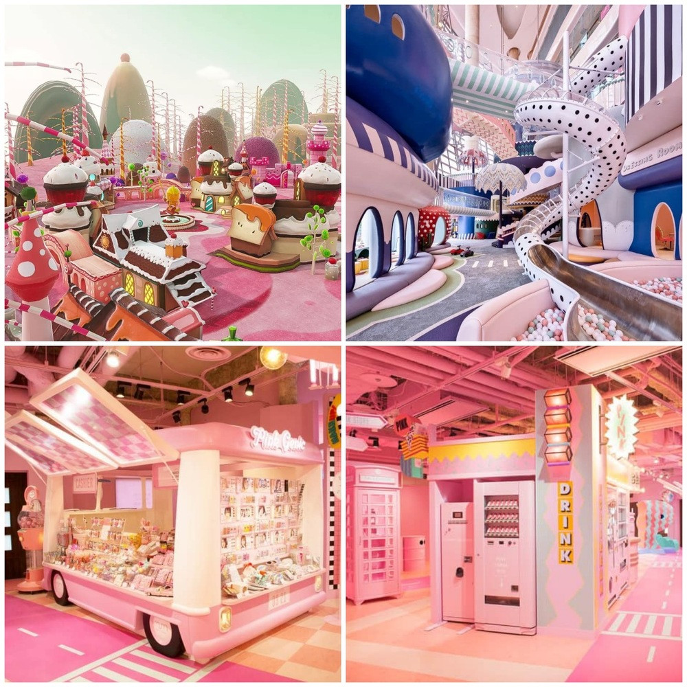 Đoàn Di Băng cũng dự kiến xây dựng khu vui chơi cho con với tông hồng chủ đạo trong căn biệt thự trăm tỷ