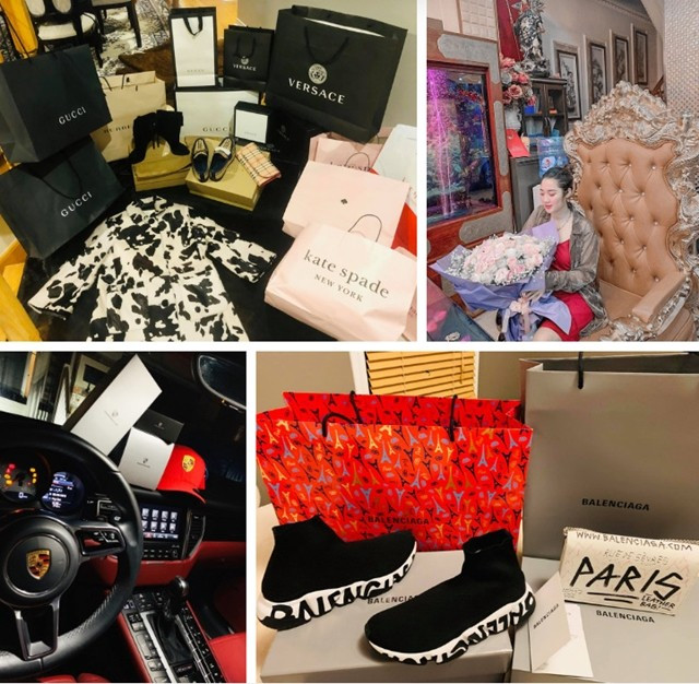 Bộ sưu tập đồ hiệu của Thư Đường khiến bạn bè phải choáng ngợp. Ảnh: We25