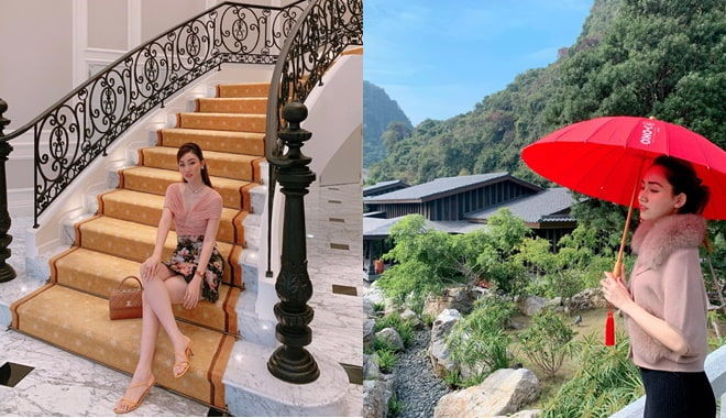 Không ít người cho rằng, cuộc sống của Ngô Trà My hiện tại đích thị là "bà hoàng" đời thực. Nguồn ảnh: FBNV