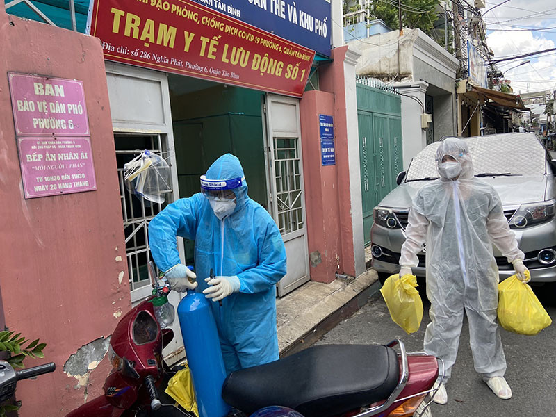 Ha Noi: Dien F0 nao duoc dieu tri tai tram y te luu dong?