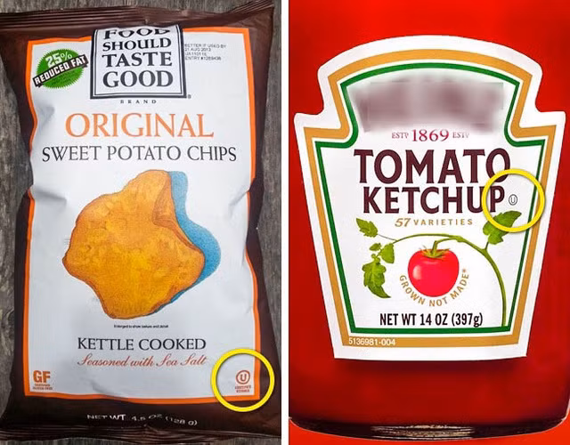 Nga ngua y nghia cua loat ky hieu dac biet tren bao bi san pham