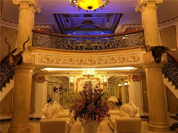 Không chỉ ca sĩ Lệ Quyên, Lý Nhã Kỳ cũng "mạnh tay" chi tiền cho thú dát vàng biệt thự. Ảnh: Internet