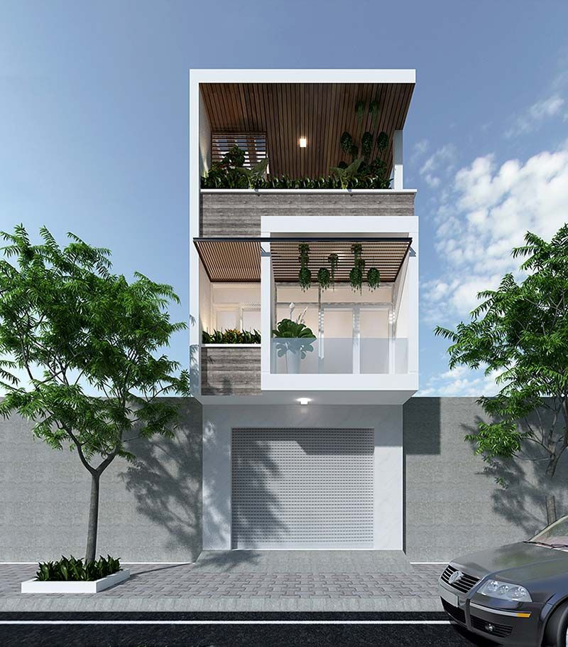 Màu sắc được sử dụng hài hoà đầy tinh tế tạo nên tổng thể công trình hiện đại và dễ chịu. Ảnh: Wedo