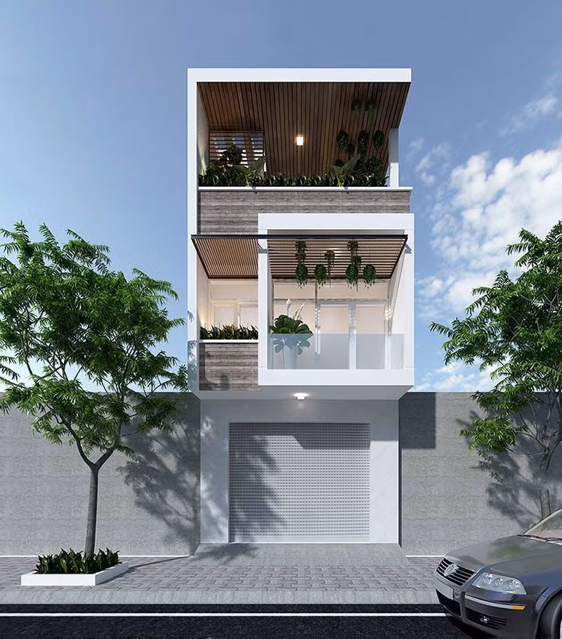 Màu sắc được sử dụng hài hoà đầy tinh tế tạo nên tổng thể công trình hiện đại và dễ chịu. Ảnh: Wedo