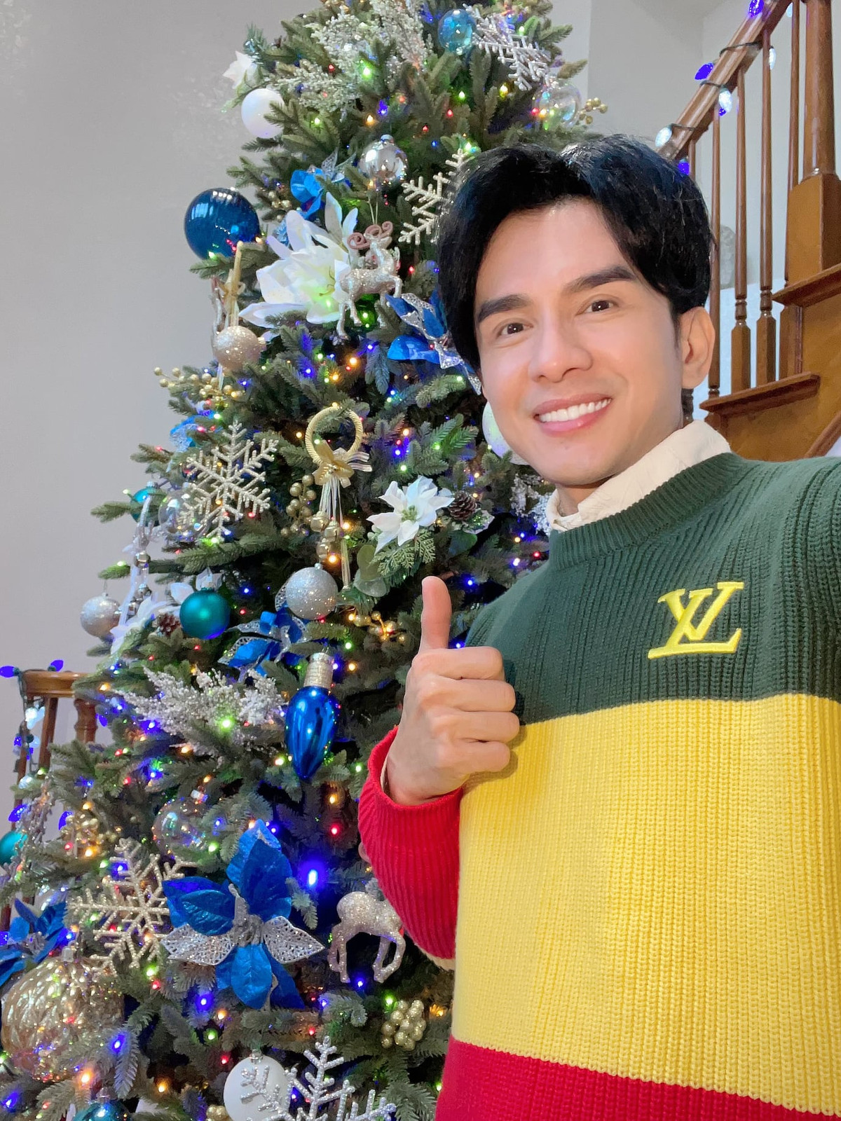 Em gái Đan Trường sinh sống ở khu vực Dallas, Texas đã 10 năm nay. Do đó, anh muốn dọn về ở cùng người thân và chọn một ngôi nhà cạnh hồ, đúng với sở thích câu cá của bố. Ảnh: FBNV