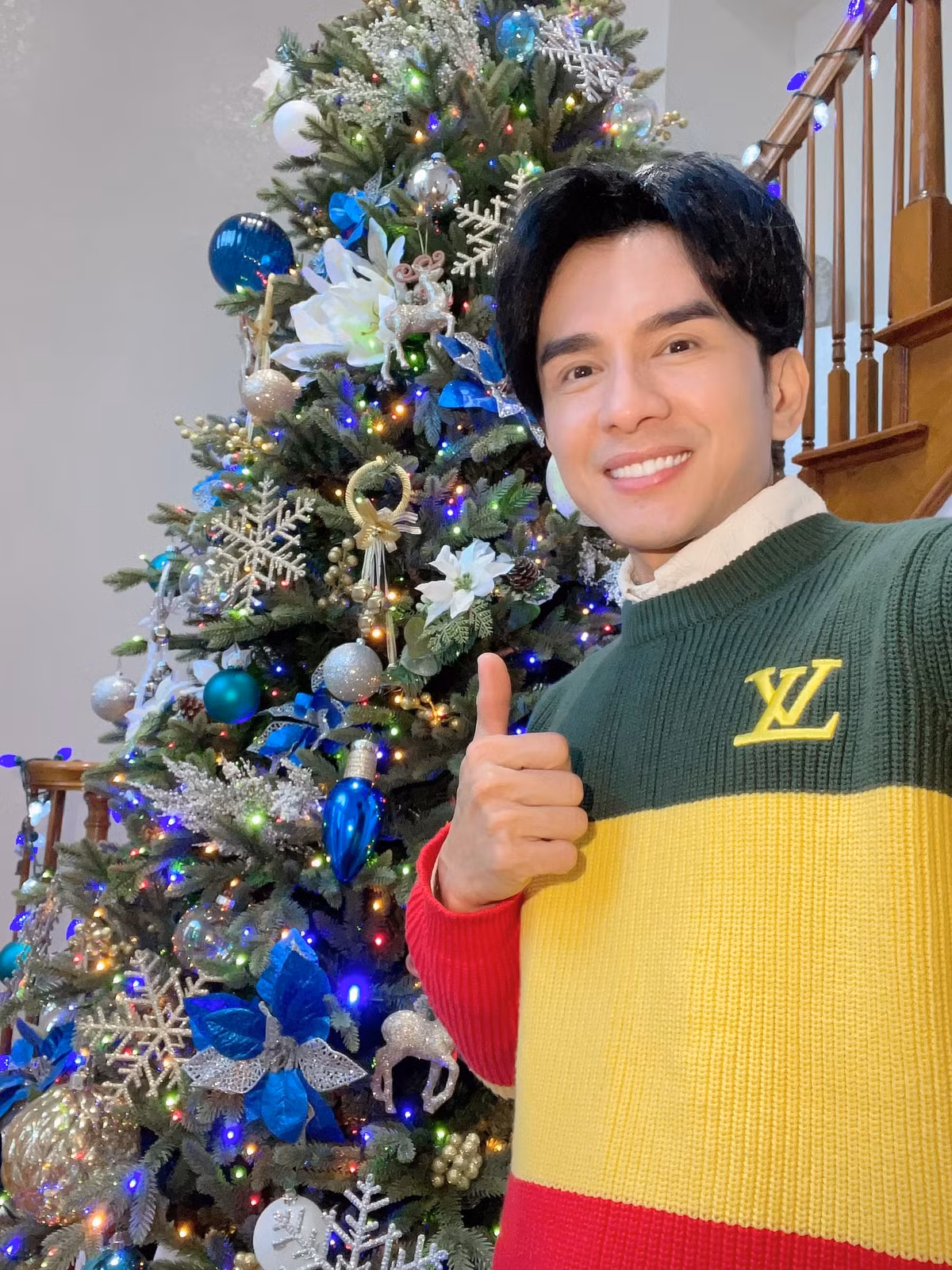 Em gái Đan Trường sinh sống ở khu vực Dallas, Texas đã 10 năm nay. Do đó, anh muốn dọn về ở cùng người thân và chọn một ngôi nhà cạnh hồ, đúng với sở thích câu cá của bố. Ảnh: FBNV