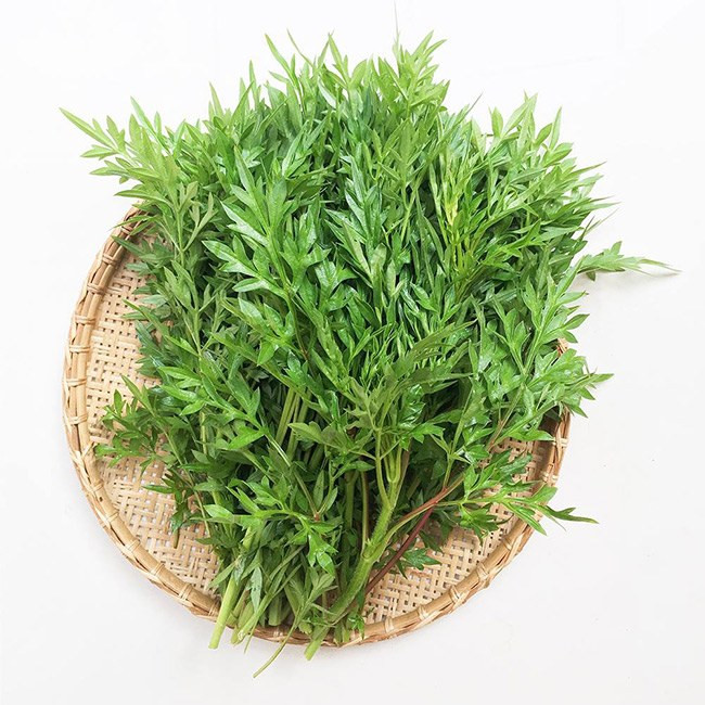 Trên chợ mạng và các sàn thương mại điện tử, rau sao nhái có giá bán khoảng 50.000 đồng/kg. Tuy nhiên, số lượng rất ít nên không dễ mua được. Ảnh: Internet