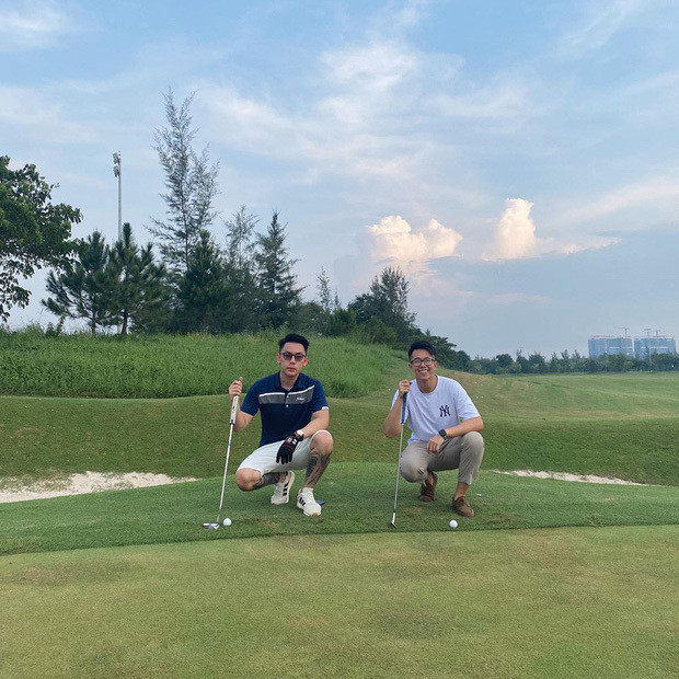 Ngoài siêu xe, Matt Liu còn có niềm vui với bộ môn golf quý tộc. Ảnh: Instagram