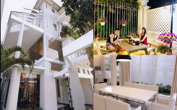 Trong khi đó, ca sĩ Thuỷ Tiên cũng là một nghệ sĩ giàu bậc nhất trong làng giải trí. Vợ chồng Thuỷ Tiên - Công Vinh từng sống trong căn biệt thự trị giá 22 tỷ ở quận 7 (TPHCM). Hiện tại, căn nhà này đang được Thuỷ Tiên xây lại. Ảnh: Báo giao thông