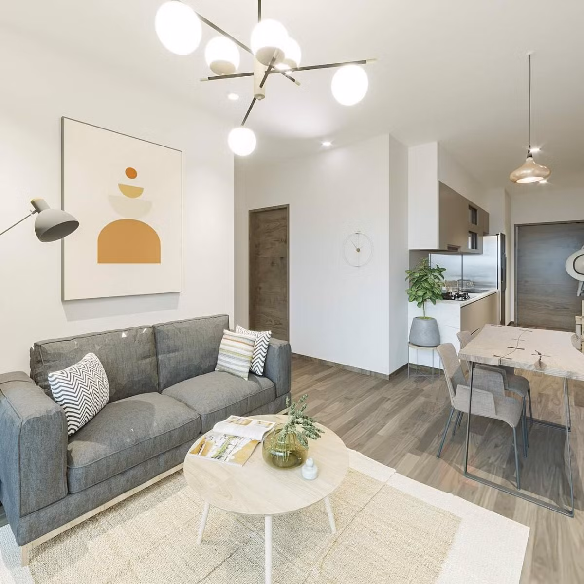 Tháng 5 vừa qua, MC Mai Ngọc tậu một căn hộ mới rộng 50m2, đủ tiện nghi. Ảnh: Lao động