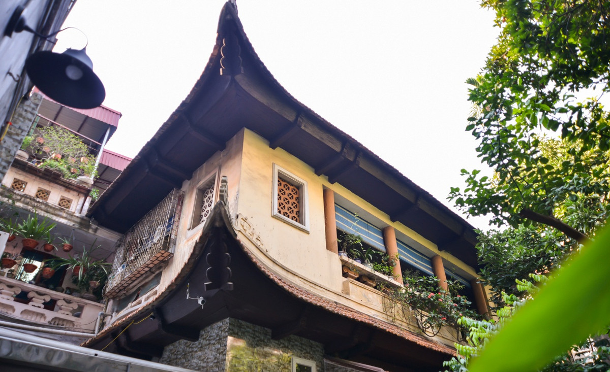 Ngôi nhà vốn thuộc sở hữu của vợ chồng cụ Phạm Văn Thanh - Phạm Thị Tề, đều là những thợ kim hoàn nức tiếng ở Hà Nội đầu thế kỷ XX. Ảnh: Batdongsanvietnam