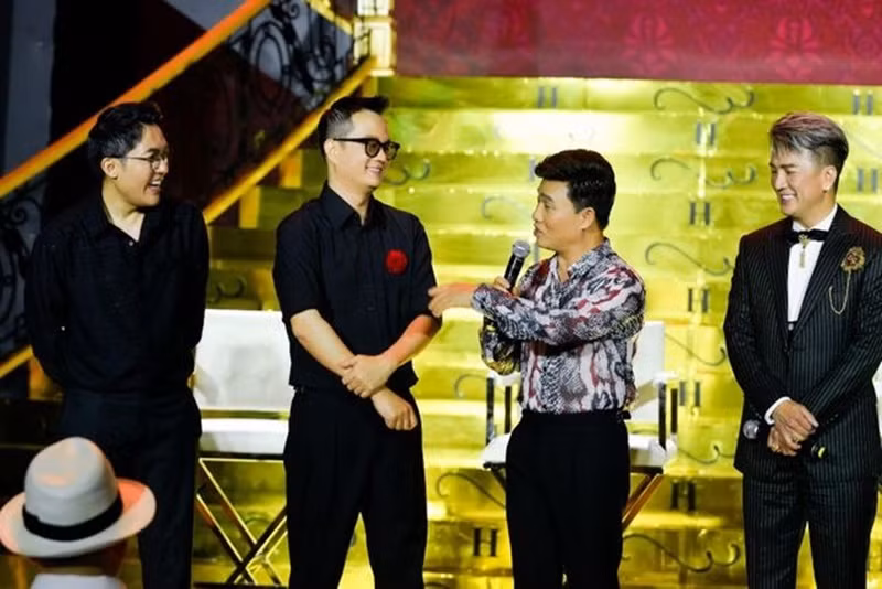 Bảo Nhân - Namcito cũng là đạo diễn phim tiểu sử về Đàm Vĩnh Hưng. Ảnh: VTV.