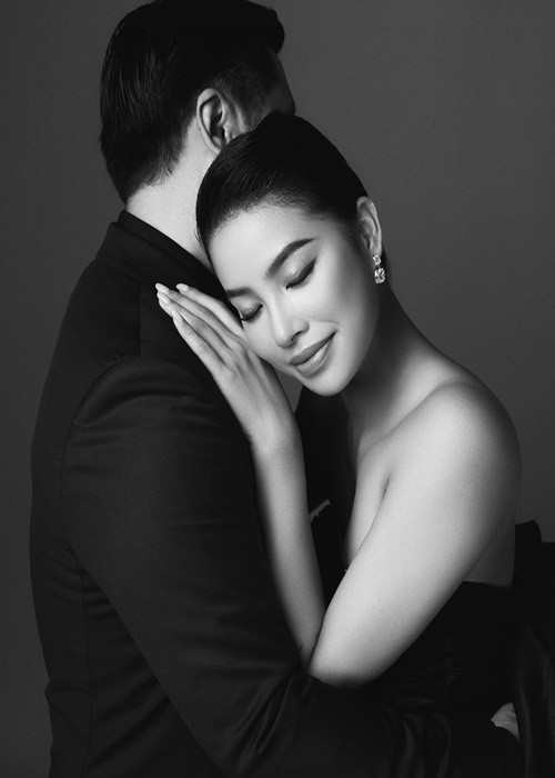 Chồng Phạm Hương là doanh nhân, không muốn lộ diện vì không hoạt động trong showbiz. Ảnh: Instagram.