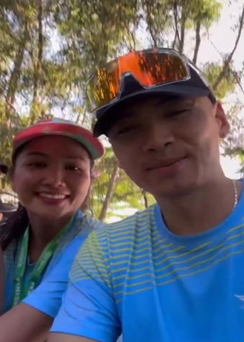 Mới đây, H'hen Niê và Tuấn Khôi cùng tham gia một giải chạy bộ. Ảnh: Saostar.