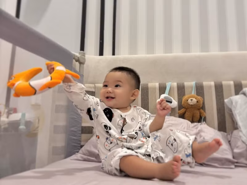 Nữ ca sĩ còn lập cho quý tử một trang cá nhân Instagram riêng.