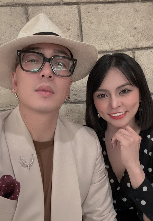 Vợ chồng Đài Trang chưa bao giờ cãi to tiếng hay nặng lời với nhau. Ảnh: Vietnamnet.