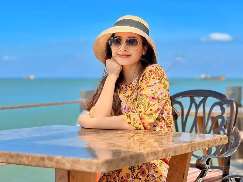 Nữ diễn viên chú trọng chăm sóc da để khỏe hơn, mịn hơn vì công việc nghệ thuật quan trọng ngoại hình. Ảnh: FB Khánh Huyền.