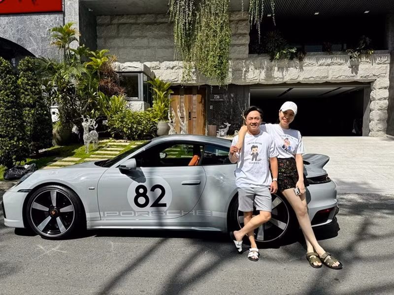 Đàm Thu Trang không còn hoạt động trong showbiz trước khi gắn bó với Cường Đô la. Ảnh: FB Đàm Thu Trang.