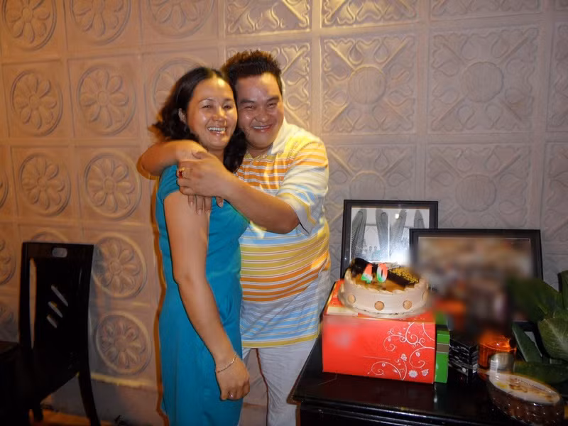 Hoàng Mập khẳng định, vợ chồng anh làm nên từ bàn tay trắng và dù nhà vợ có danh, anh chưa bao giờ hỏi mượn nhà vợ một đồng.