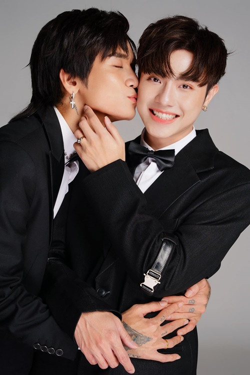 BB Trần chia sẻ, anh quen Quang Lâm qua một ứng dụng hẹn hò.