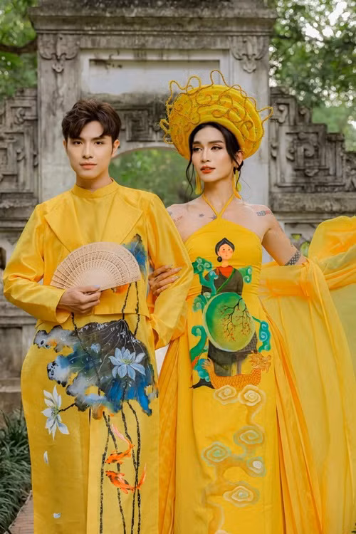 BB Trần quen Quang Lâm qua một ứng dụng hẹn hò.