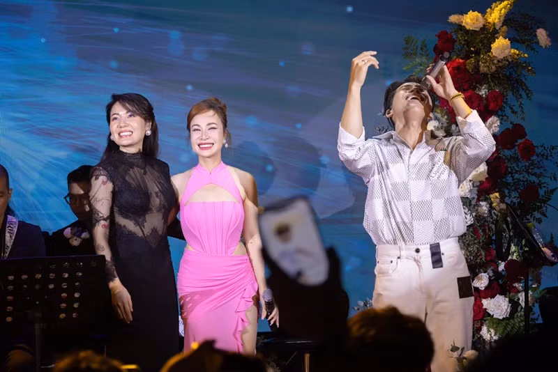 Quốc Thiên, Phương Linh và Uyên Linh luôn tôn trọng sở thích, suy nghĩ của nhau. Ảnh: FB Quốc Thiên.