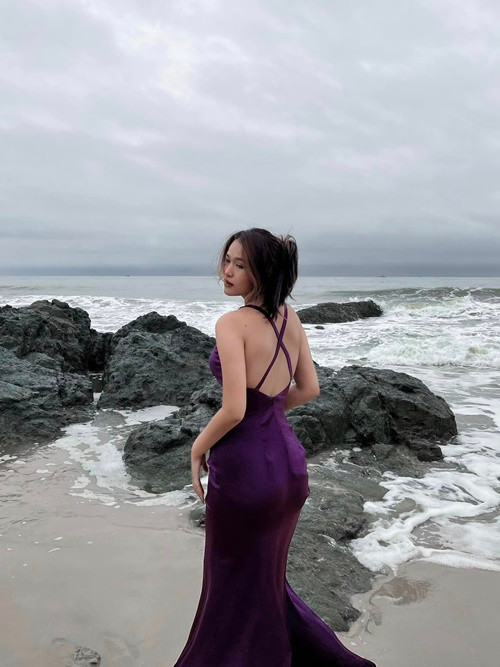 Sau khi tốt nghiệp THPT, con gái Hoàng Mập theo học trường Đại học Sân khấu Điện ảnh.