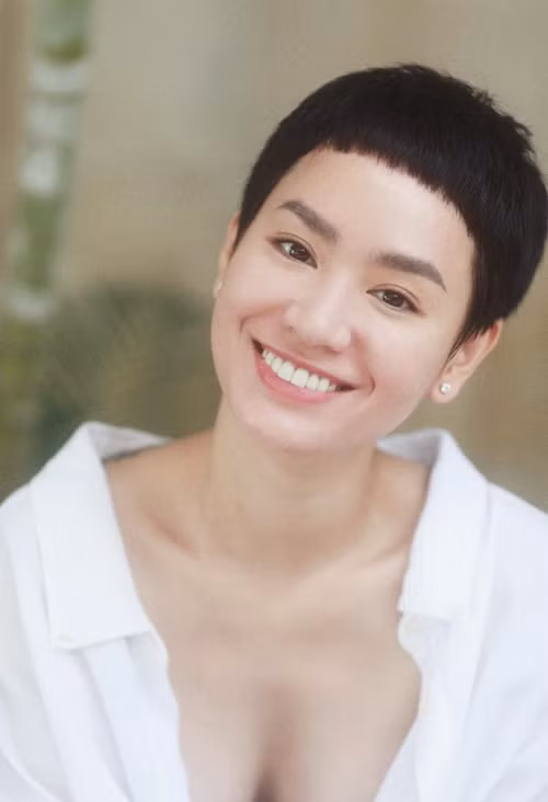 Trà My chưa bao giờ cảm nhận được áp lực làm dâu như các chị em thường chia sẻ.