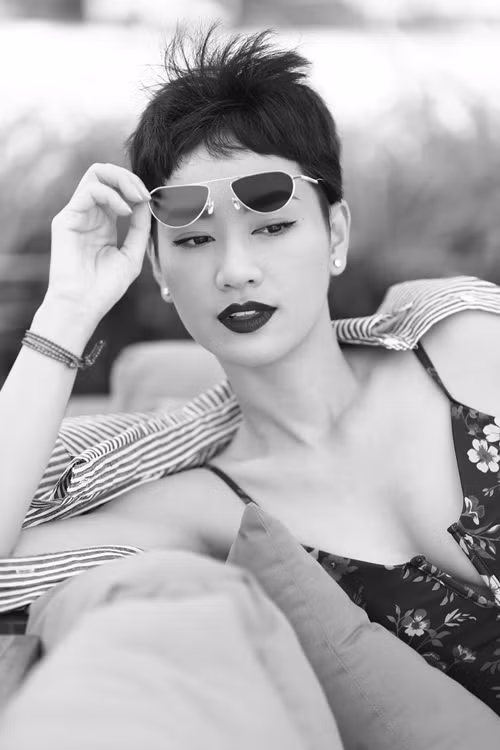 Chia sẻ trên Phụ nữ TP HCM năm 2017, Trà My tiết lộ, vợ chồng cô không ở cùng gia đình nhà chồng.