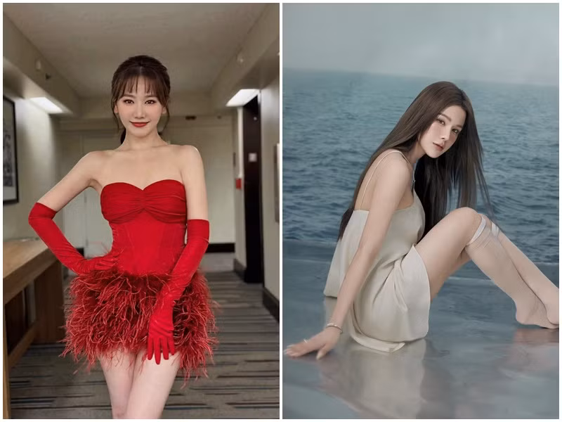 2 nữ giám khảo cuộc thi Nữ hoàng vũ đạo đường phố đều chuộng phong cách gợi cảm. Ảnh: FB Hari Won, Diệp Lâm Anh.