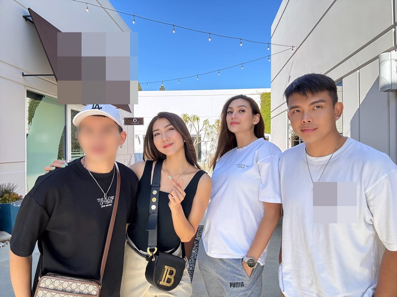 Ở Mỹ, Võ Hoàng Yến chỉ có một số bạn thân thiết như Ngọc Quyên, Dương Mỹ Linh.