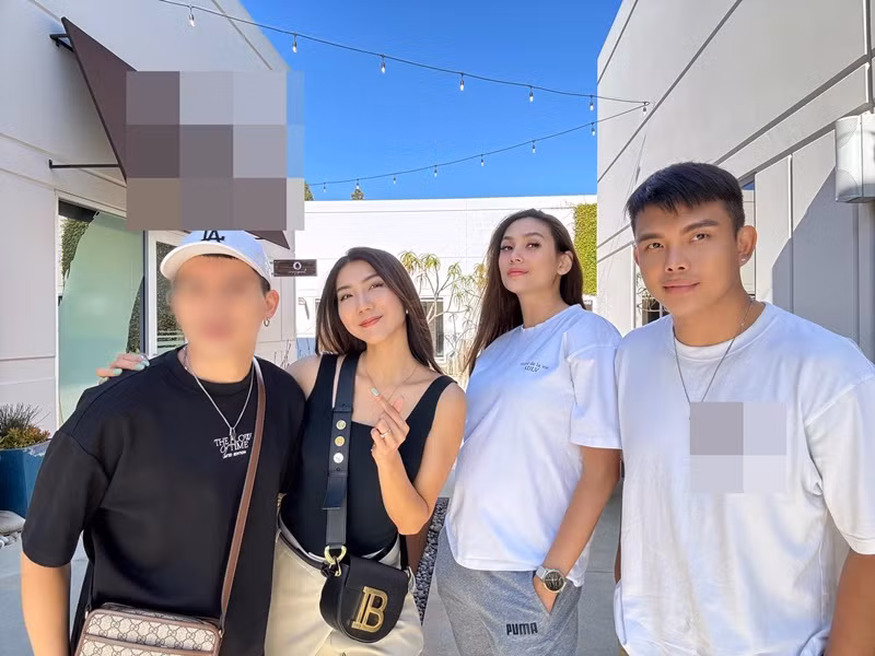 Ở Mỹ, Võ Hoàng Yến chỉ có một số bạn thân thiết như Ngọc Quyên, Dương Mỹ Linh.