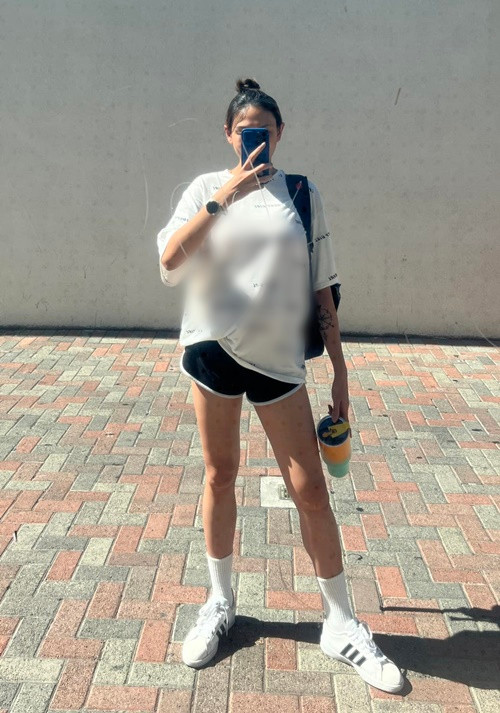 Võ Hoàng Yến cho biết, cô tăng 15 kg.