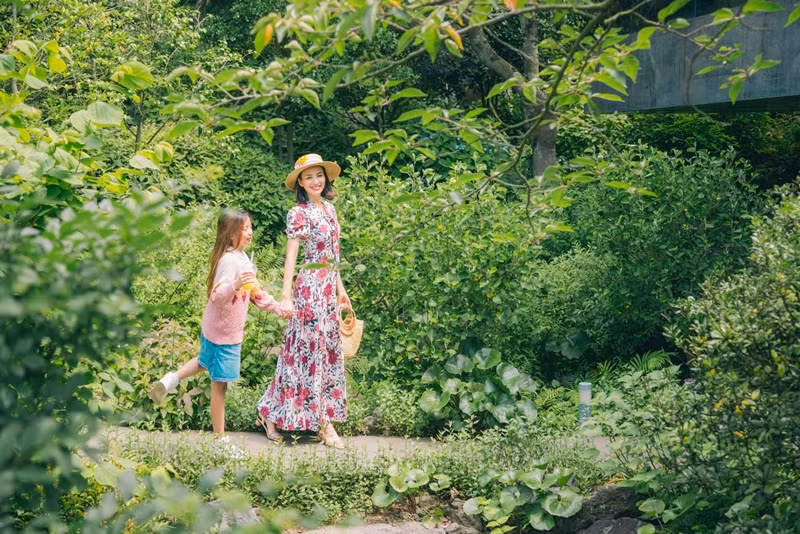 Chiko luôn ủng hộ mẹ tìm bạn đời. Ảnh: FB Ngọc Diễm.