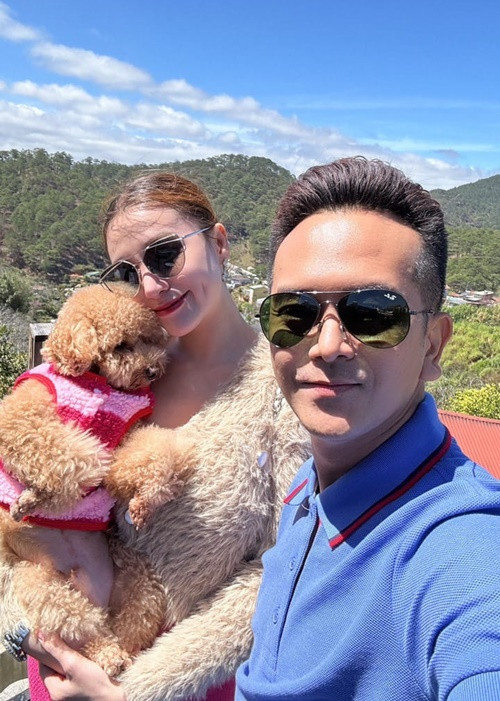 Hùng Thuận hẹn hò Tuệ Tâm từ tháng 3/2024. Ảnh: FBNV.