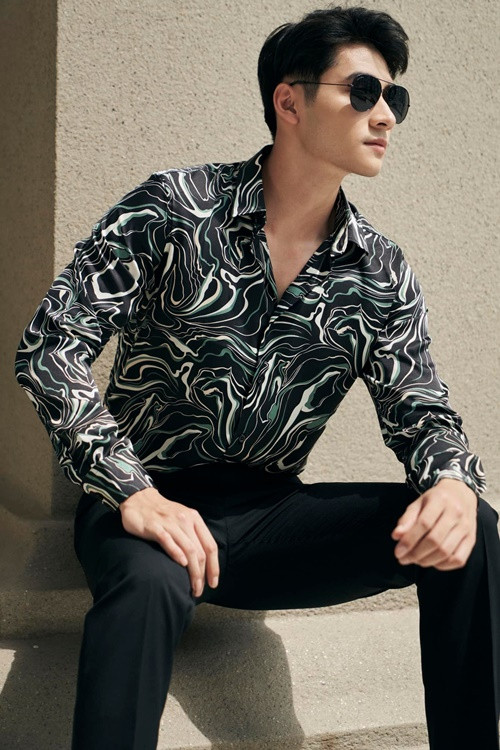 Nam người mẫu gốc Hải Phòng từng giành giải Thí sinh được yêu thích nhất ở cuộc thi The Face Vietnam 2023.