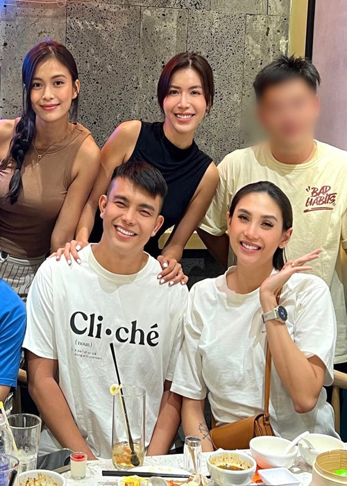 Hình ảnh Võ Hoàng Yến hội ngộ Minh Tú và Mâu Thủy. Ảnh: FB Võ Hoàng Yến.