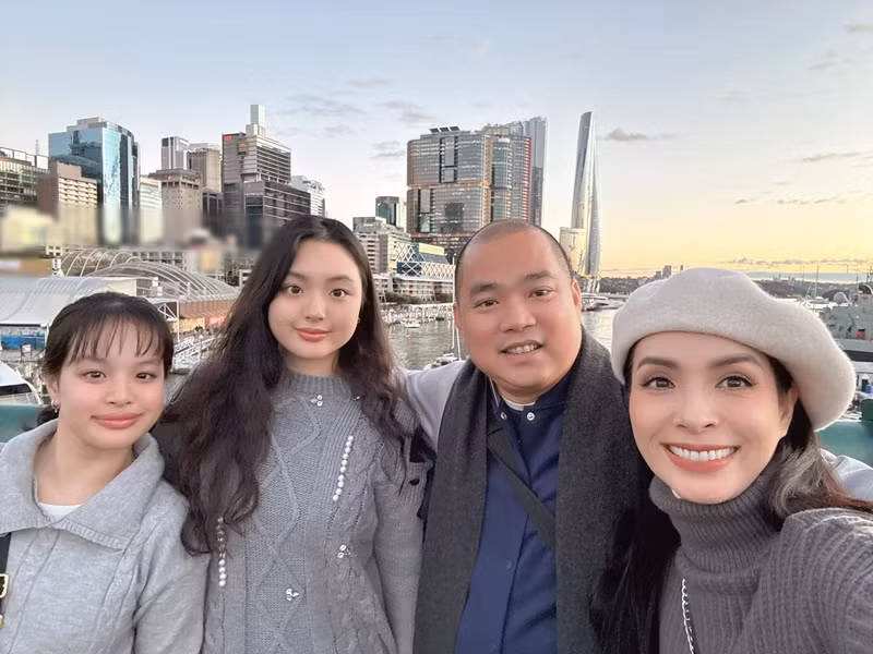 Hai con gái của Thúy Hạnh đều học trường quốc tế ở Việt Nam.