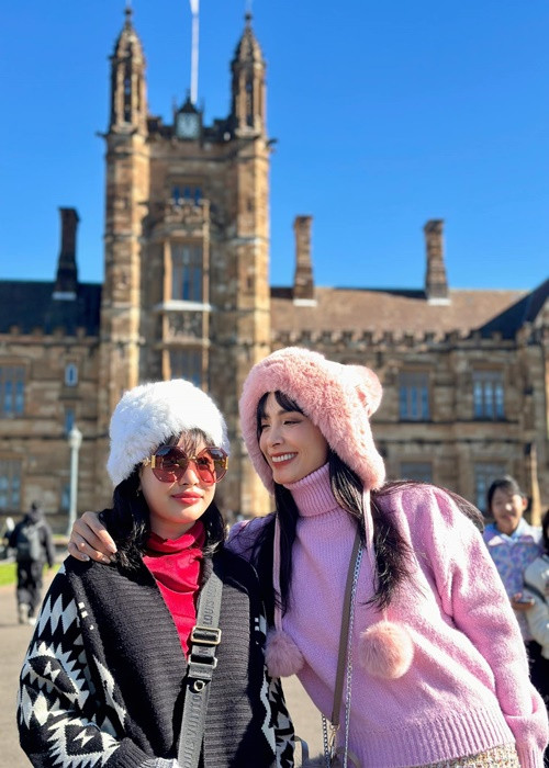 Vợ chồng Thúy Hạnh mong muốn các con du học ở Úc sau khi tốt nghiệp phổ thông.