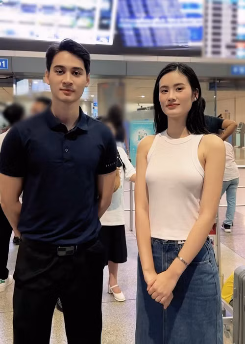 Nam vương Thế giới Việt Nam 2024 Phạm Tuấn Ngọc cũng đến tiễn Ý Nhi.