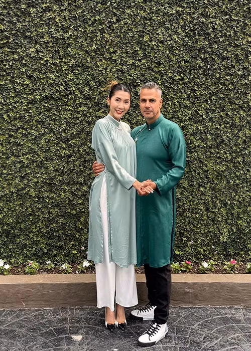 Không chỉ có mối tình mặn nồng, Ngọc Quyên hiện tại còn có sự nghiệp kinh doanh khá ổn định ở Mỹ.