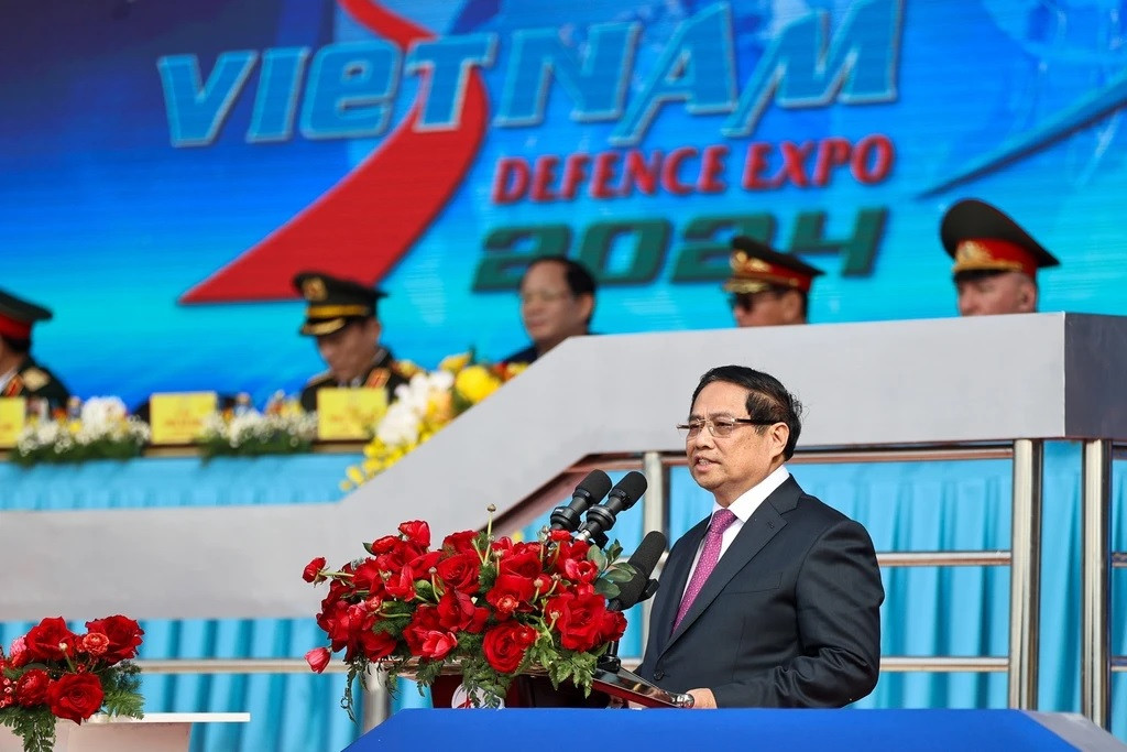 Phát biểu khai mạc lễ khai mạc, Thủ tướng Phạm Minh Chính cho biết Việt Nam là quốc gia yêu chuộng hòa bình, trọng nghĩa, trọng tình, trọng lẽ phải trong các mối quan hệ hợp tác quốc tế. Việt Nam chủ động mở rộng đối ngoại và hợp tác quốc phòng nhằm tăng cường tình hữu nghị, sự hiểu biết lẫn nhau, thể hiện sự chân thành và xây dựng lòng tin, cùng giải quyết các thách thức an ninh, an toàn chung...