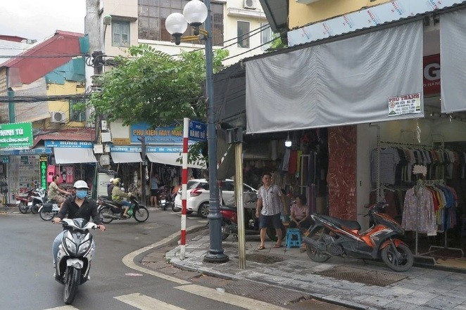 ....và phố Hàng Hòm - phố Hàng Bông hôm nay (17/02/2021).